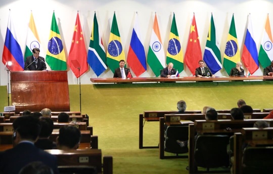Photo of NDB's participation at the 11th BRICS Summit